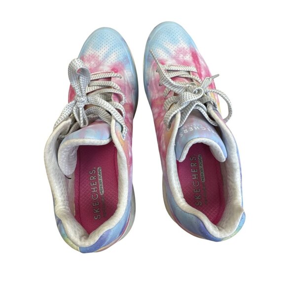 Skechers Womens Tie-Dye Athletic Sneakers Lace-Up Comfort Shoes 11 SKU 7707 - Picture 10 of 10